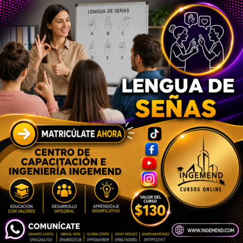 D. PLATAFORMA CURSOS (5) LENGUA DE SEÑAS
