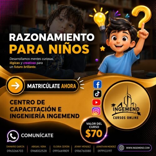 RAZONAMIENTO PARA NIÑOS