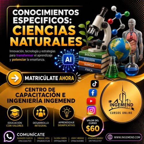 CONOCIMIENTOS ESPECIFICOS : NATURALES