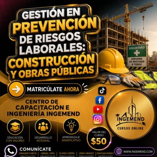 GESTION EN PREVENCION DE RIESGOS LABORALES : CONSTRUCCION Y OBRAS PUBLICAS