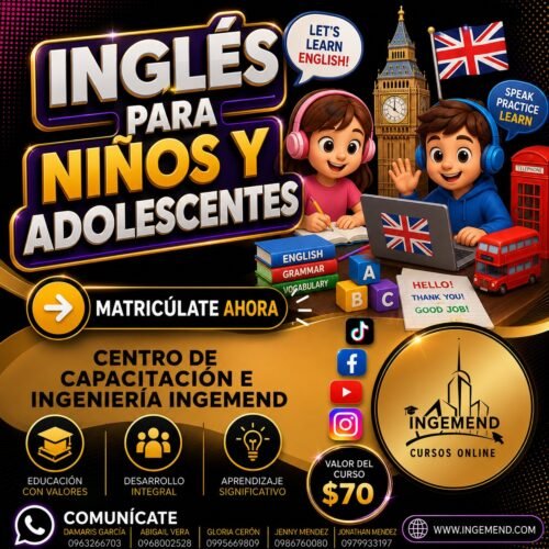 INGLES PARA NIÑOS Y ADOLESCENTES