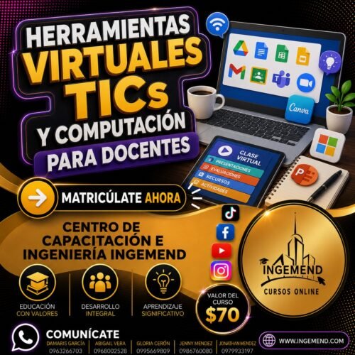 HERRAMIENTAS VIRTUALES TICs Y COMPUTACIÓN PARA DOCENTES