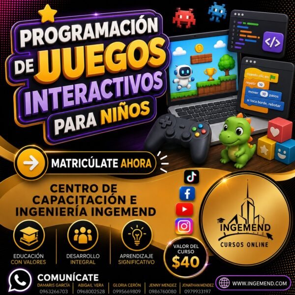 PROGRAMAS DE JUEGOS INTERACTIVOS PARA NIÑOS